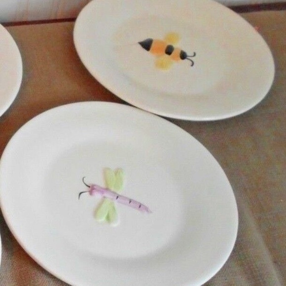 PROMOTIONAL ALLIANCE BUGS DESSERT PLATE SET OF 4 - Picture 3 of 3